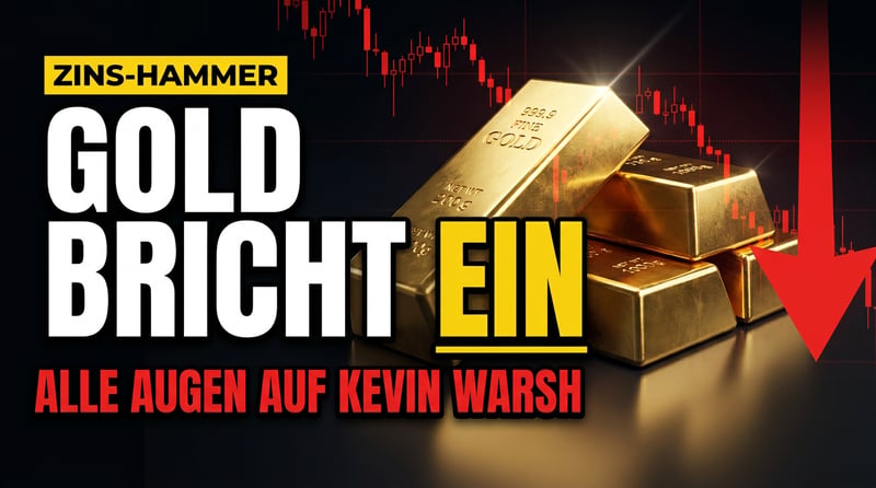 Gold trotzt schwächerem Dollar und billigerem Öl – alle Augen auf Kevin Warsh
