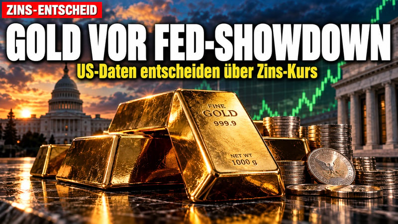 Gold vor dem Fed-Showdown: Diese Daten entscheiden über den Kurs!