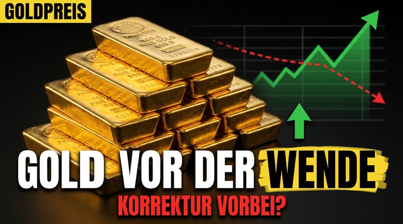 Gold vor der Wende: Warum die Korrektur ihr Verfallsdatum erreicht hat