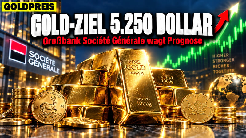Gold-Wette aus Paris: Großbank sieht 5.250 Dollar je Unze!