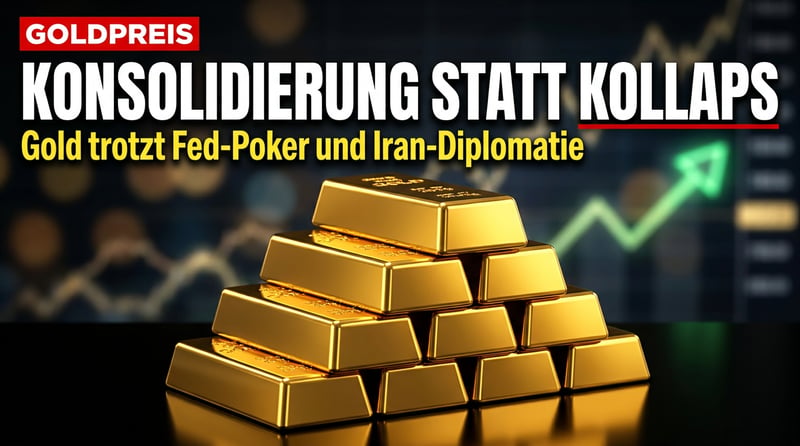 Gold zwischen Fed-Poker und Teheran-Diplomatie: Warum die Konsolidierung Anlegern in die Karten spielt