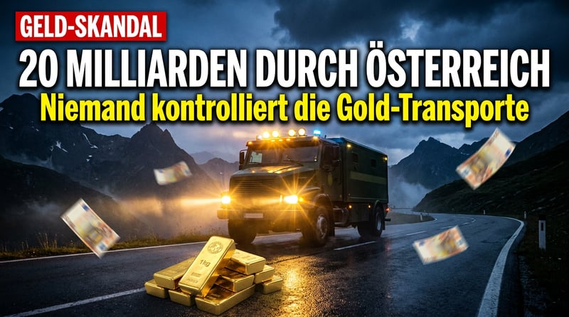 Goldene Geisterzüge nach Kiew: 20 Milliarden Bargeld rollen durch Österreich – und niemand schaut hin
