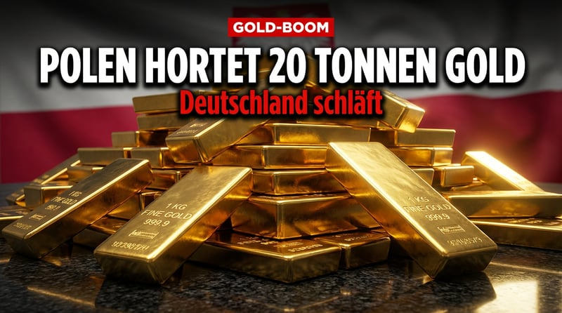 Goldfieber der Zentralbanken: Polen hortet massiv Edelmetall – ein Signal, das Deutschland ignoriert