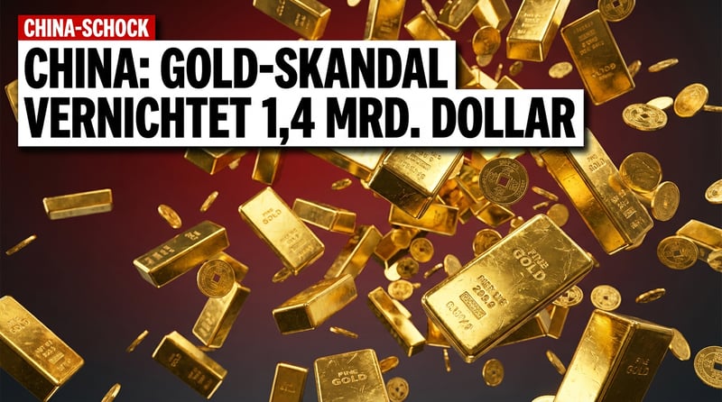 Goldfieber in China endet im Desaster: Milliardenschwerer Skandal erschüttert Anleger