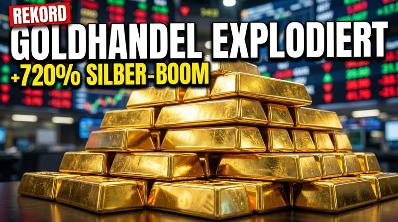 Goldhandel explodiert: CME Group meldet historische Rekordvolumina – und das hat Gründe