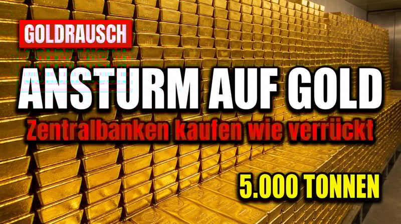 Goldmarkt im Ausnahmezustand: Zentralbanken und Anleger reißen sich um das Edelmetall