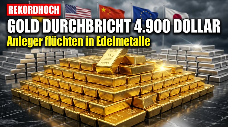 Goldpreis durchbricht alle Rekorde: Edelmetalle als letzte Bastion gegen das geopolitische Chaos