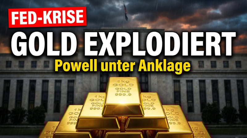 Goldpreis explodiert: Fed-Ermittlungen und Iran-Unruhen erschüttern die Märkte