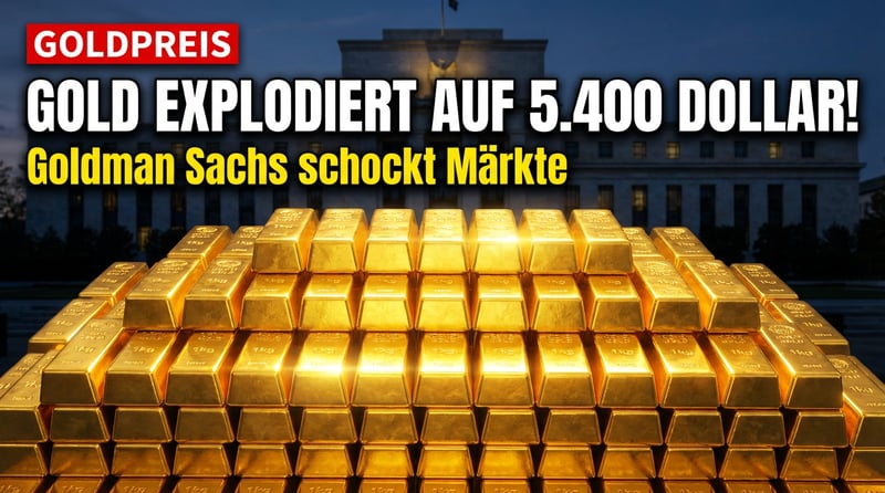 Goldpreis im Höhenflug: Goldman Sachs sieht 5.400 Dollar bis Jahresende