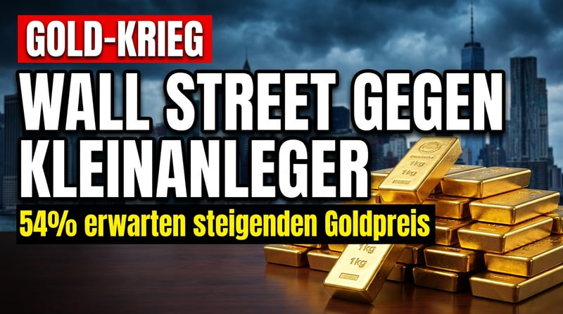 Goldpreis im Kreuzfeuer: Wall-Street-Bären gegen das gesunde Gespür der Kleinanleger