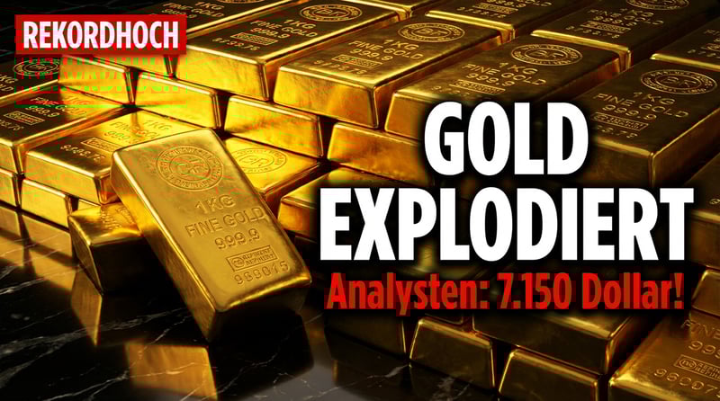 Goldpreis im Rausch: Analysten überbieten sich mit Prognosen bis 7.150 Dollar