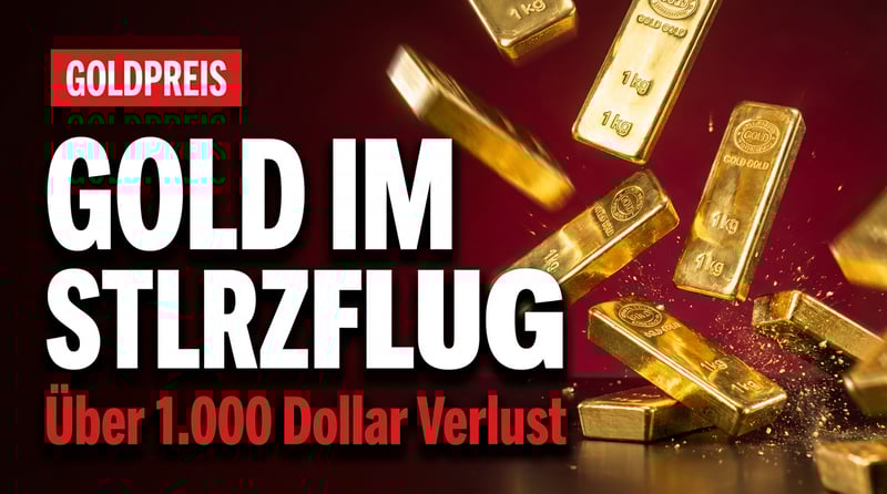 Goldpreis im Sturzflug: Warum Anleger jetzt einen kühlen Kopf bewahren sollten