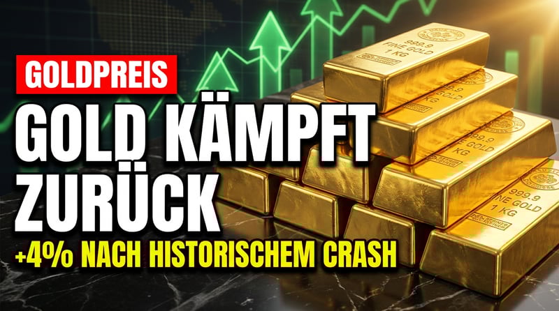 Goldpreis kämpft sich zurück: Nach historischem Absturz kehrt die Zuversicht an die Märkte zurück
