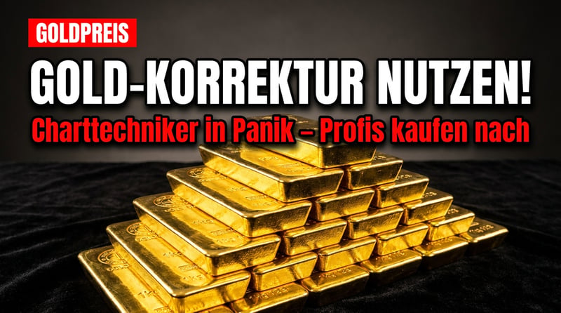Goldpreis-Korrektur: Warum kluge Anleger die Panik der Charttechniker ignorieren sollten