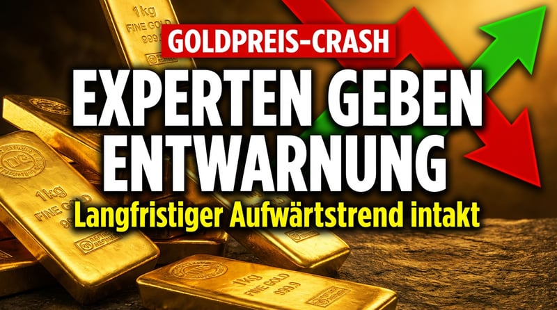 Goldpreis nach dem Crash: Experten sehen langfristigen Aufwärtstrend intakt
