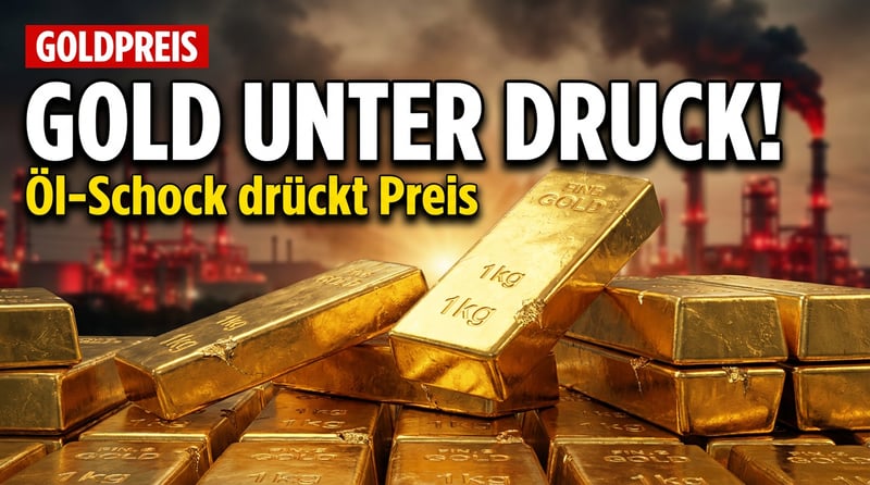 Goldpreis unter Druck: Wie der Nahost-Krieg paradoxerweise dem Edelmetall schadet