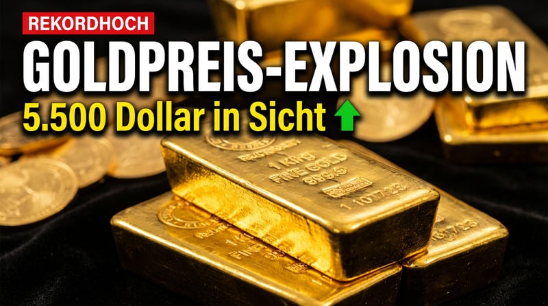 Goldpreis vor dem nächsten Sprung: Warum 5.500 Dollar je Unze keine Fantasie mehr sind