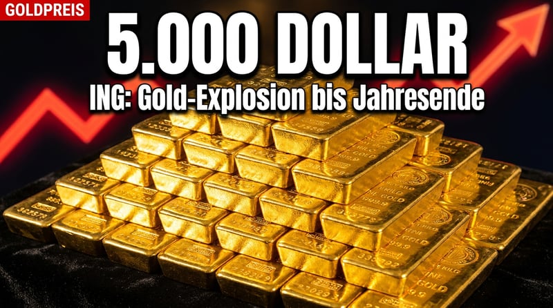 Goldpreis vor neuem Höhenflug: ING prognostiziert 5.000-Dollar-Marke noch in diesem Jahr