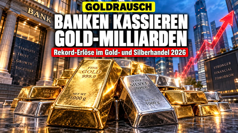Goldrausch an der Wall Street: Banken kassieren Rekord-Milliarden!