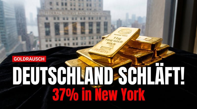 Goldrausch der Notenbanken: Während die Welt ihr Gold heimholt, schläft Deutschland weiter