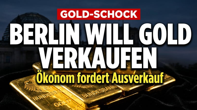 Goldreserven verscherbeln? Wie ein Berliner Ökonom Deutschlands letzten Schatz opfern will