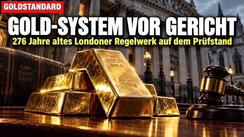 Goldstandard vor Gericht: Wankt Londons 276 Jahre altes System?