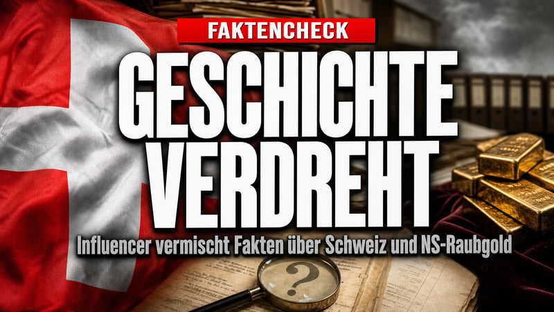 Goldzähne-Vorwurf gegen die Schweiz: Influencer blamiert sich vor laufender Kamera