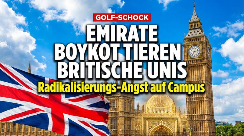 Golfstaaten erteilen britischen Universitäten eine schallende Ohrfeige