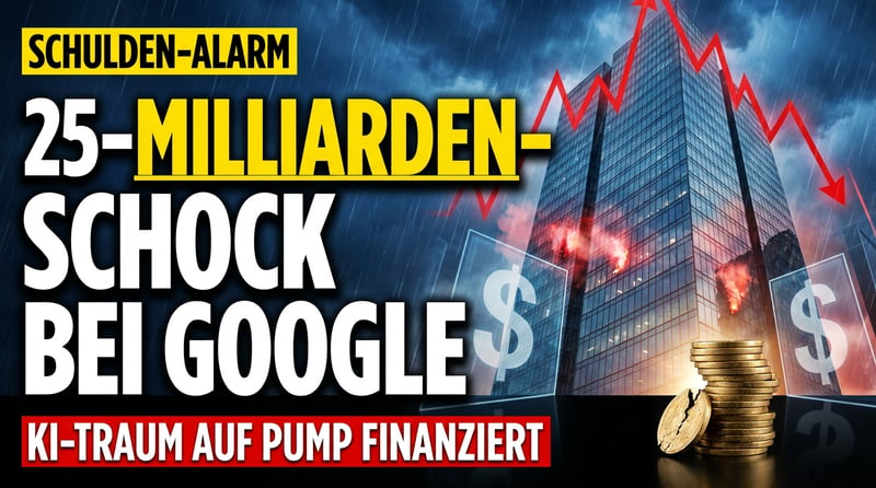Googles 25-Milliarden-Anleihe: Wenn der KI-Traum auf Kredit finanziert wird