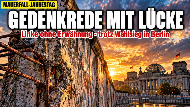 Göring-Eckardt zum Mauerbau: Wer in ihrer Rede fehlte