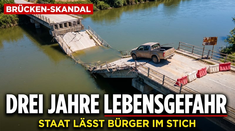 Griechenlands Brücken-Skandal: Wenn der Staat drei Jahre zusieht, wie Bürger mit dem Leben spielen