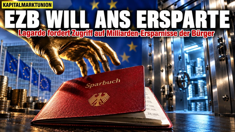Griff aufs Sparbuch? Lagarde will Europas Milliarden umlenken