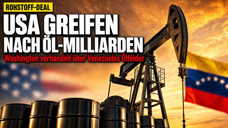 Griff nach dem Weltrekord-Öl: Washington will Venezuelas Felder
