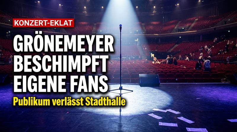 Grönemeyer beschimpft sein eigenes Publikum in Wien – und singt lieber für Migranten