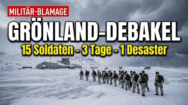 Grönland-Debakel: Wie Deutschland sich mit einem peinlichen Militäreinsatz vor der Weltöffentlichkeit blamierte