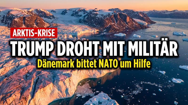 Grönland-Krise eskaliert: Trump droht mit Militär und Zöllen – Europa ringt um Antwort