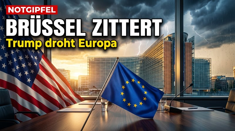 Grönland-Krise: EU-Staaten rufen Notgipfel ein – Brüssel zittert vor Trumps Machtdemonstration