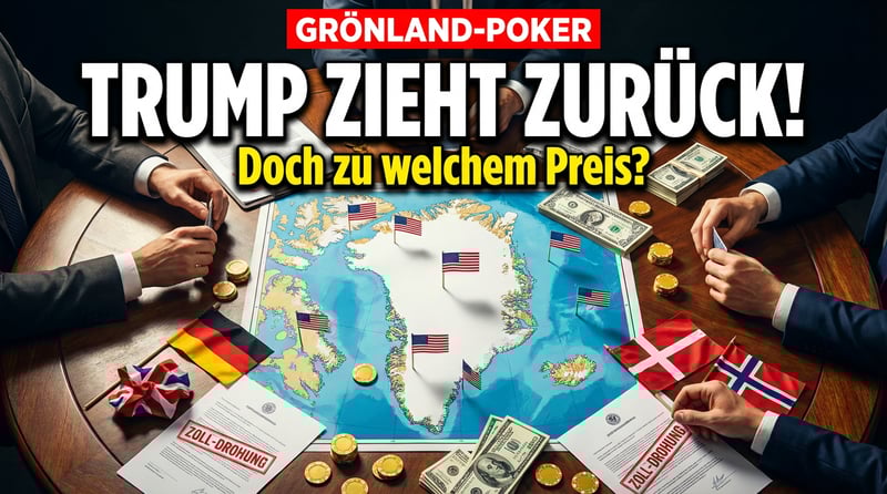 Grönland-Poker: Trump zieht Zolldrohungen zurück – doch zu welchem Preis?