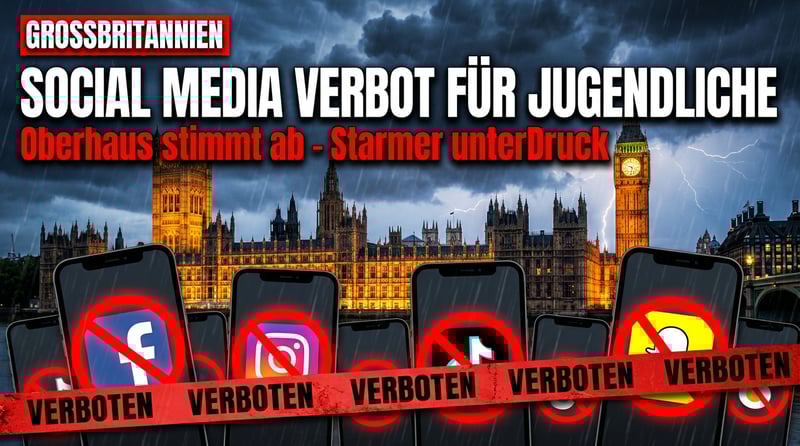 Großbritannien auf dem Weg zum Social-Media-Verbot für Minderjährige: Oberhaus macht Druck auf Starmer