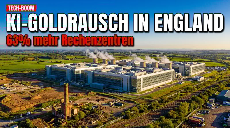 Großbritannien im KI-Rausch: Rechenzentren schießen wie Pilze aus dem Boden