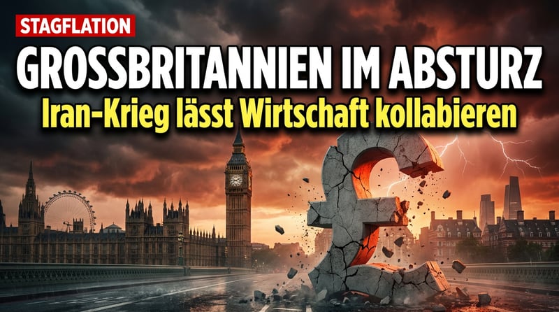 Großbritannien rutscht in die Stagflation – wie der Iran-Krieg die Insel ökonomisch erschüttert