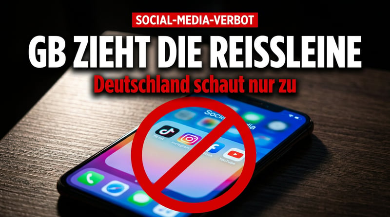 Großbritannien zieht die Reißleine: Social-Media-Bann für Jugendliche – und Deutschland zaudert wie immer