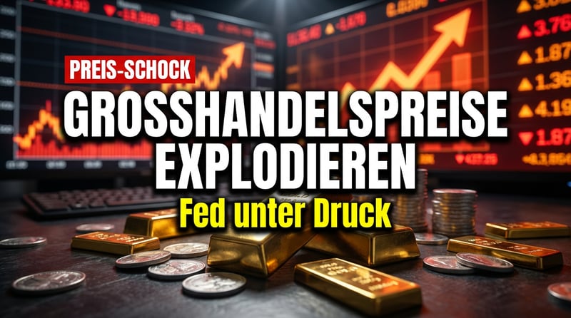 Großhandelspreise in den USA explodieren – Fed in der Zwickmühle