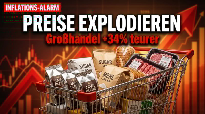 Großhandelspreise steigen weiter: Die schleichende Verteuerung des Alltags