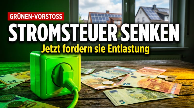 Grüne entdecken die Stromsteuer – und vergessen ihre eigene Verantwortung