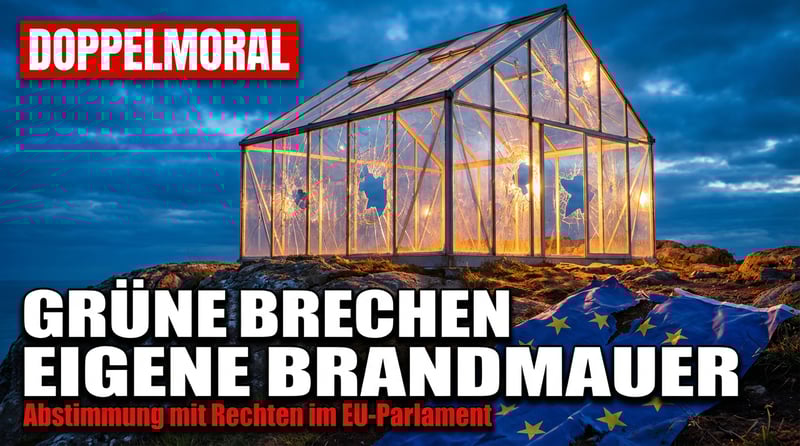 Grüne im Glashaus: Wenn die Brandmauer plötzlich löchrig wird