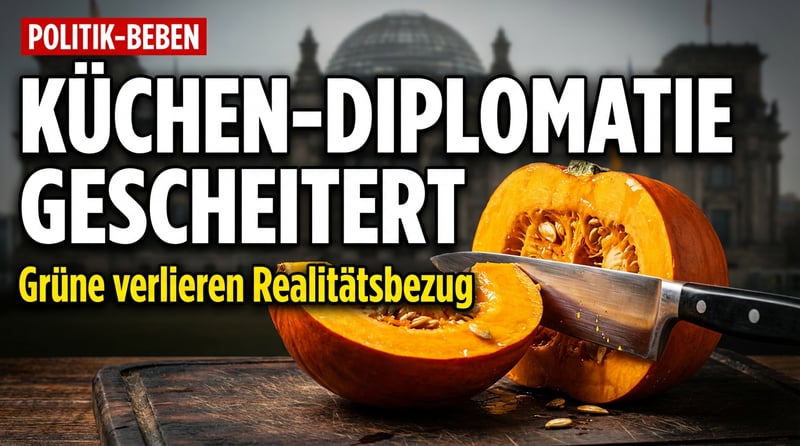 Grüne Küchendiplomatie: Wenn Suppenkocherei zur außenpolitischen Bankrotterklärung wird