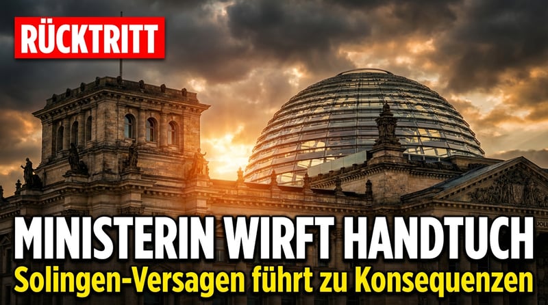 Grüne Ministerin Paul wirft nach Solingen-Desaster das Handtuch – doch der Schaden bleibt
