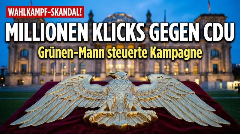 Grüne Schmutzkampagne gegen CDU-Mann Hagel: Wie eine Berliner Agentur Millionen erreichte