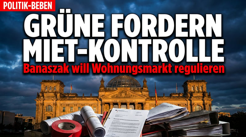 Grüne und ihr Reflex zur Regulierung: Banaszak träumt vom gelenkten Wohnungsmarkt